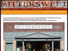 Tablet Screenshot of bittersweetofcheboygan.com